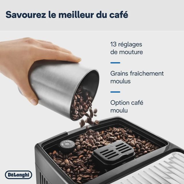 DeLonghi dinamica cafétiére broyeur  ECAM350.50.B