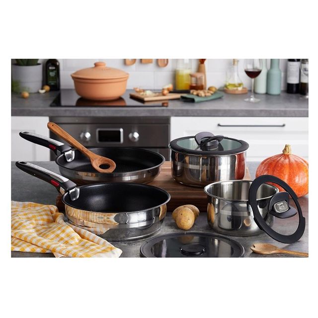 Tefal ingenio jamie oliver set de casseroles ‎L95691