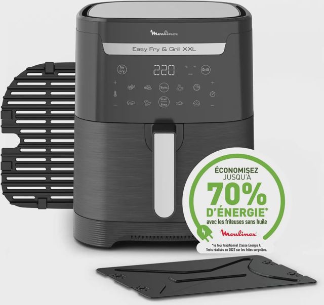 Moulinex friteuse Easy Fry & Grill 2en1 6.5L ‎EZ801D10