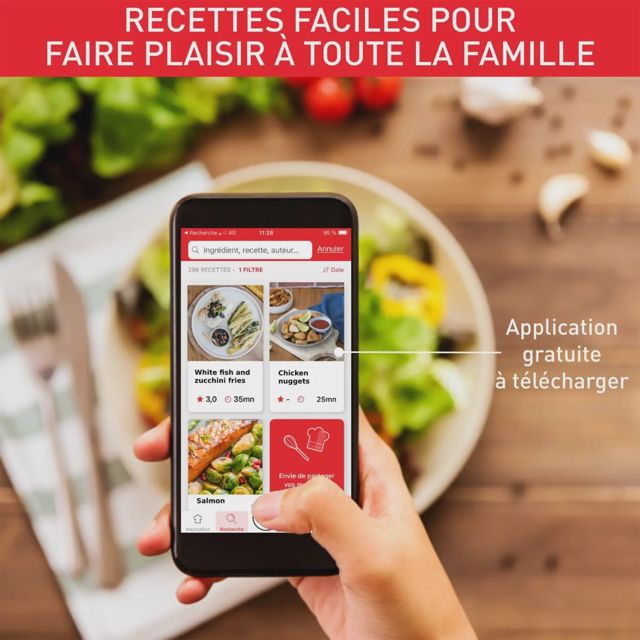 Moulinex friteuse Easy Fry & Grill 2en1 6.5L ‎EZ801D10