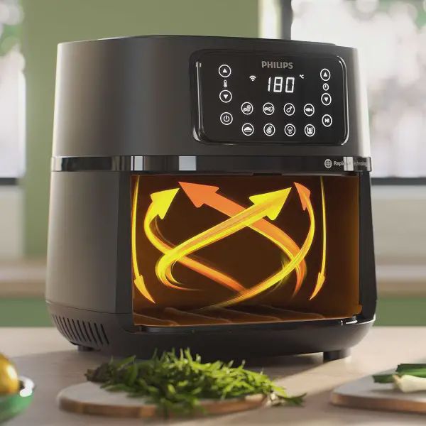 Philips friteuse air fryer  serie 5000 7.2L  XXL HD9285/93