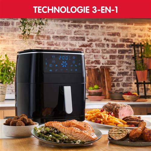 Moulinex friteuse 6.5L Easy Fry Steam  3en1 AL201810