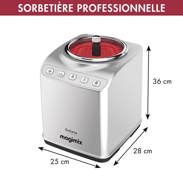 MAGIMIX gelato expert sorbetière turbine  11680