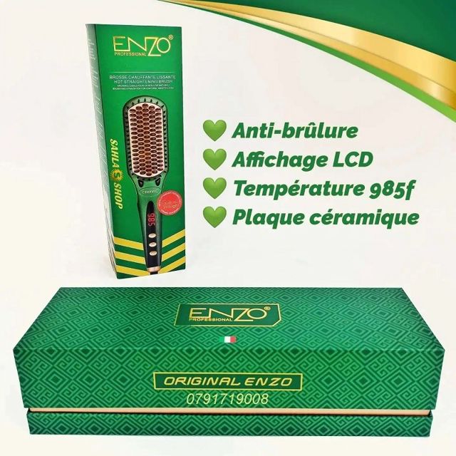 Enzo lisseur en-4105 300°F a 985°F  dents céramique