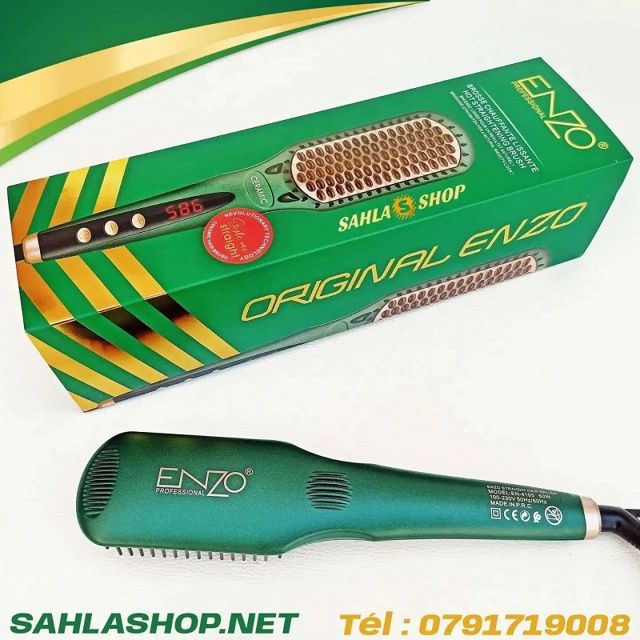 Enzo lisseur en-4105 300°F a 985°F  dents céramique