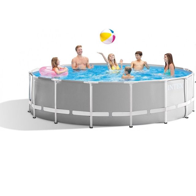 Intex piscine  échell et pompe 4.57x1.22xm 26726