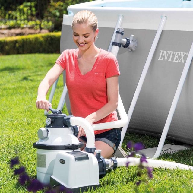 Intex filtre à sable pour piscine 8m³/h 26648