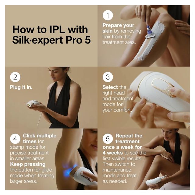 Braun épilateur ipl Silk expert Pro 5 PL5157