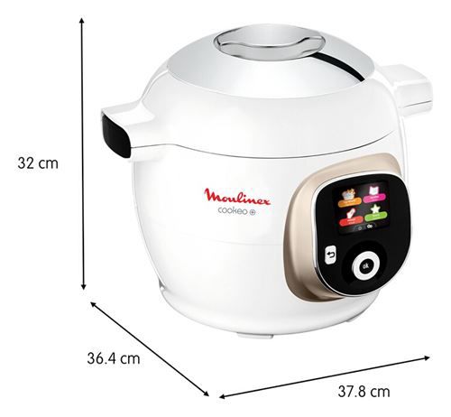 Moulinex  Cookeo Blanc 180 recettes CE85BA10