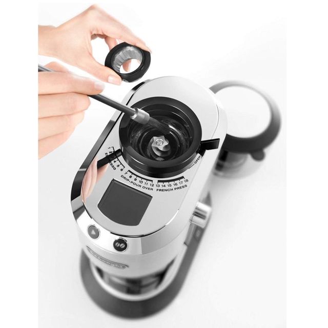 Delonghi moulin à café  inoxydable Dedica KG521M