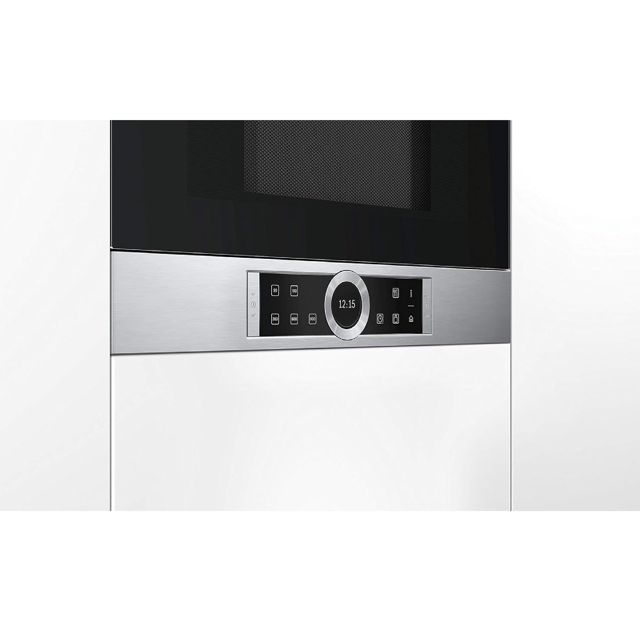 Bosch micro ondes  encastrable série 8 BFL634GS1