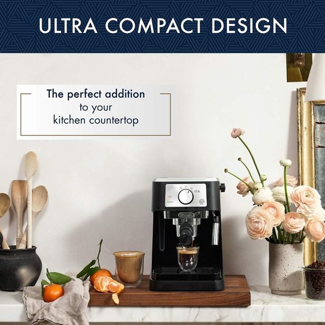 Delonghi stilosa cafétière avec mousseur  EC260.BK