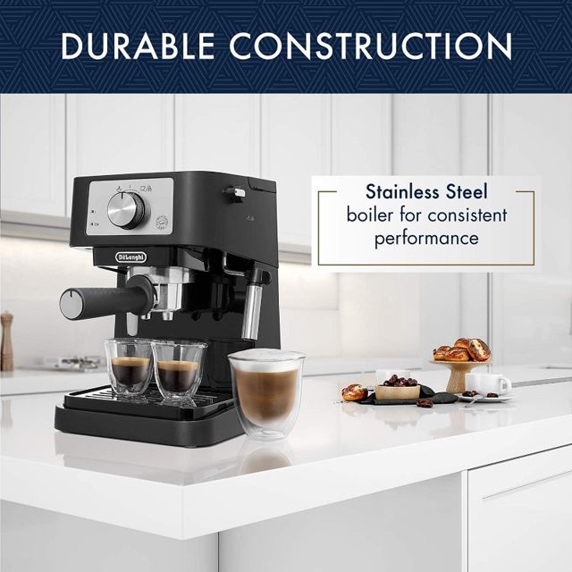 Delonghi stilosa cafétière avec mousseur  EC260.BK