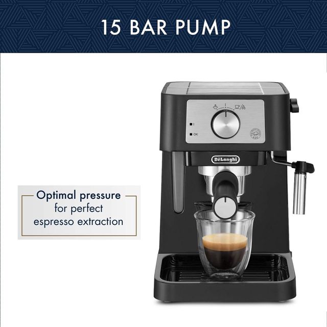 Delonghi stilosa cafétière avec mousseur  EC260.BK