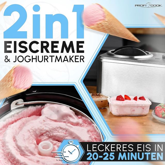 ProfiCook yaourtière et  sorbetière PC-ICM 1268