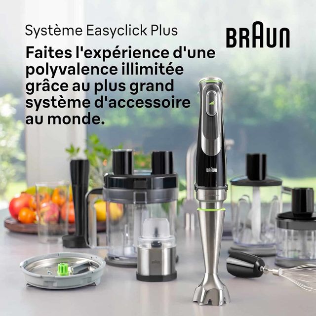 Braun multiquick 9 mixeur plongeant MQ 9187XLI