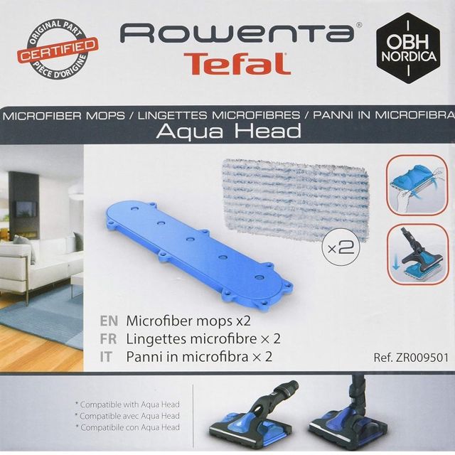 Rowenta Lingettes microfibres aspirateur  ZR009501