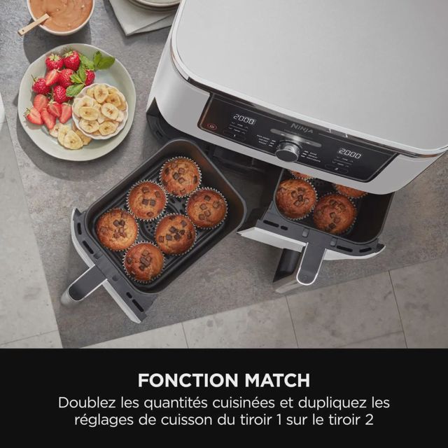 Ninja foodi max friteuse dual zone 9.5L AF400EUWH