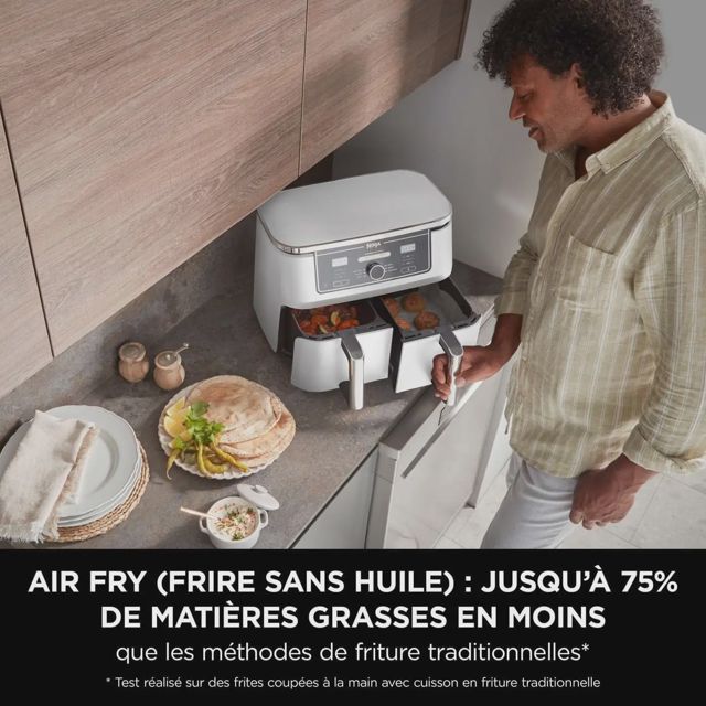 Ninja foodi max friteuse dual zone 9.5L AF400EUWH