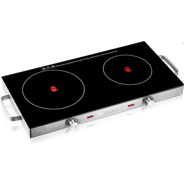 HEINRICH'S double plaque de cuisson HDK 8696