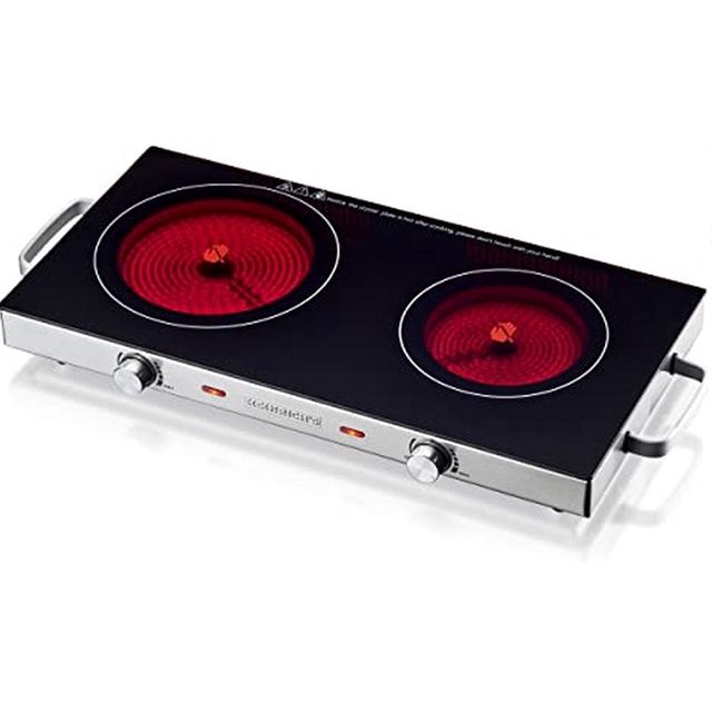 HEINRICH'S double plaque de cuisson HDK 8696
