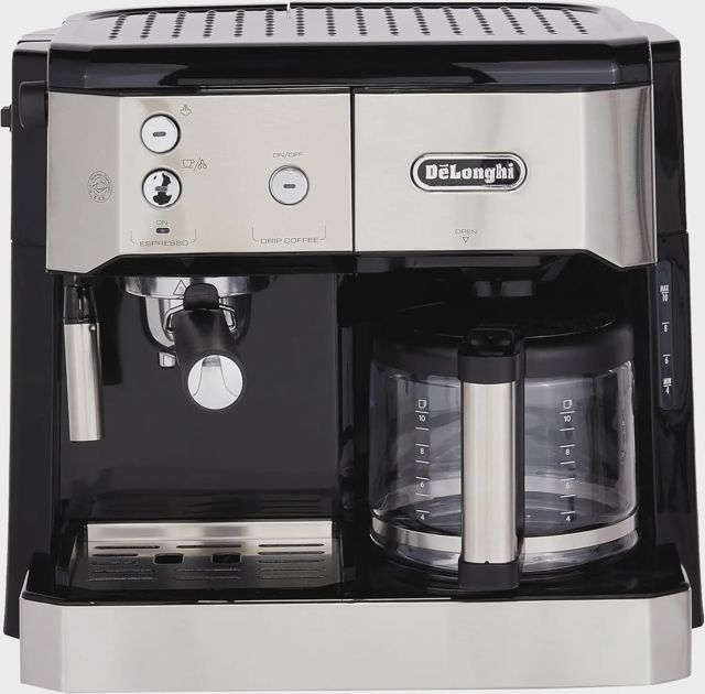 Delonghi machine à café  cafétiere métallique 2en1 BCO421.S