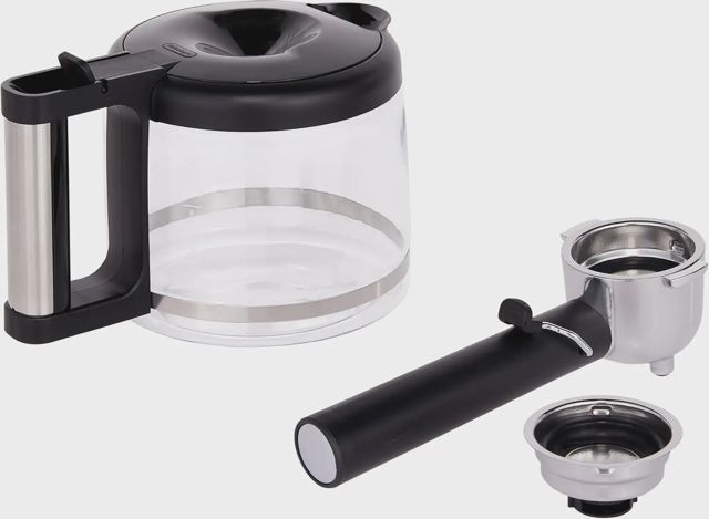 Delonghi machine à café  cafétiere métallique 2en1 BCO421.S