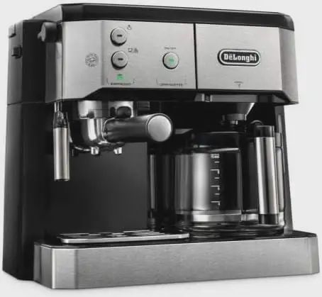 Delonghi machine à café  cafétiere métallique 2en1 BCO421.S