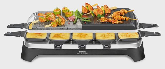Tefal Raclette Pierrade 1350W RE45A812