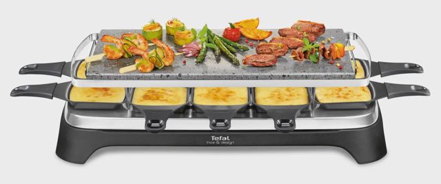 Tefal Raclette Pierrade 1350W RE45A812