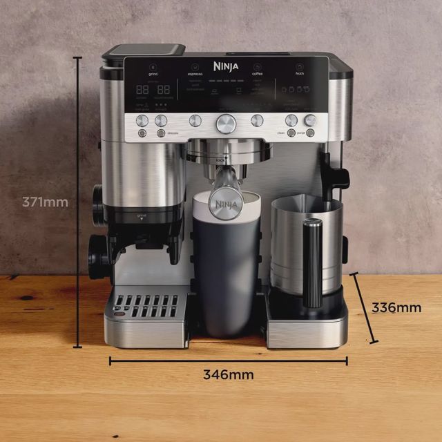 Ninja machine à café Luxe  broyeur à grains ES601EU