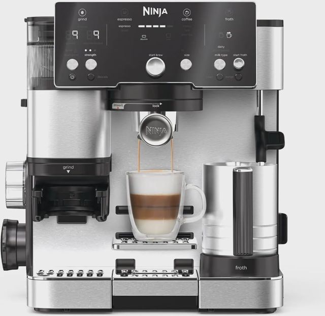 Ninja machine à café luxe essential cafetière broyeur ES501