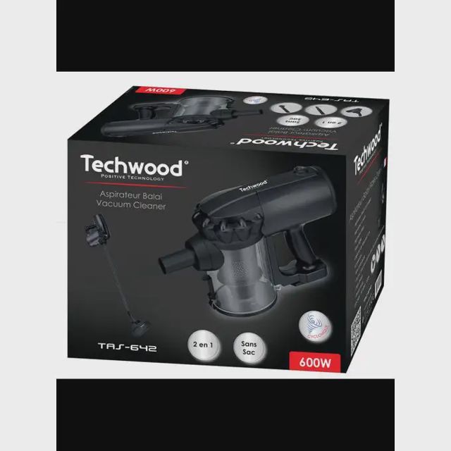 Techwood  TAS-642 aspiarteur balai 2en1 600w