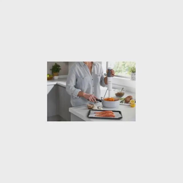 Kenwood Bras Mixeur 3 En 1 Triblade XL 850 Watt HBM40002WH