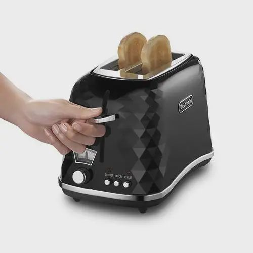 Delonghi grill  pain brillante noir  CTJ2103.BK