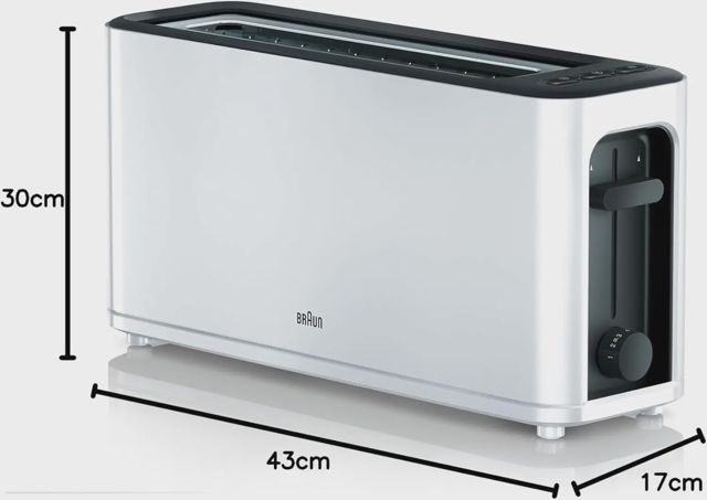 Braun  Grille pain HT 3110 WH 1000watts