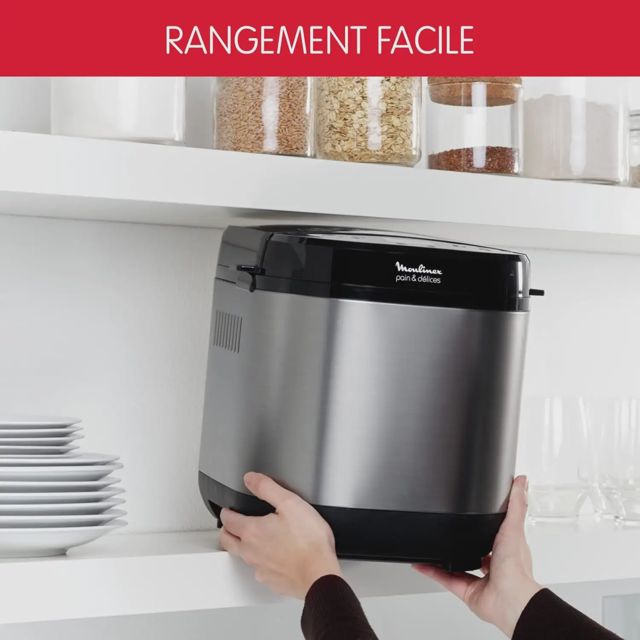 Moulinex  Machine à Pain Yaourtière OW240E30 Inox