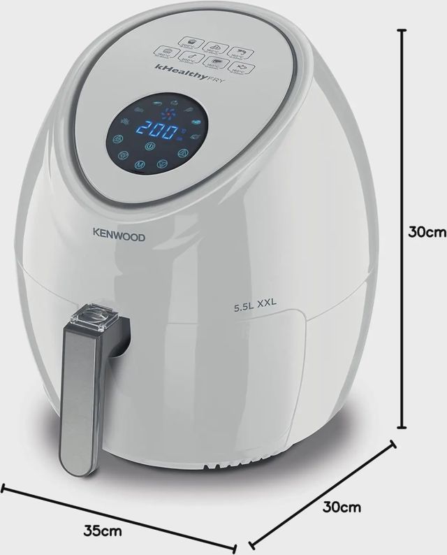 Kenwood  Air Fryer Digital  XXL 5.5L 2.4KG 1800W HFP50.000WH