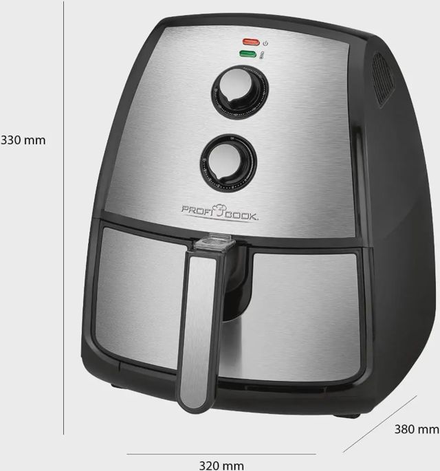 ProfiCook Friteuse à Air Chaud 3.5L  PC-FR1115H