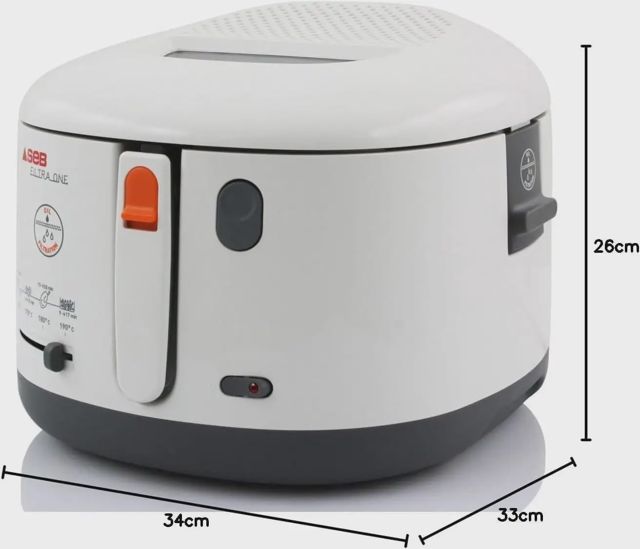 Seb  Friteuse Filtra One Blanc FF162100