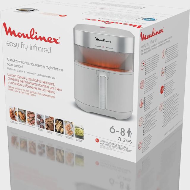 Moulinex Easy Fry Infrared 7L. Air fryer.EZ831GF0
