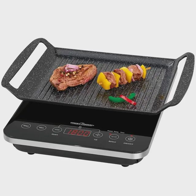 Plaque de cuisson induction et grille proficook