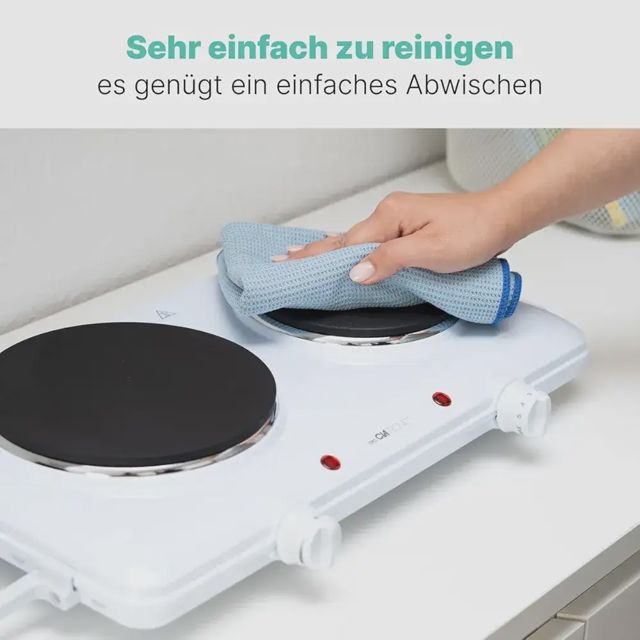 Double plaque de cuisson clatronic dkp3583