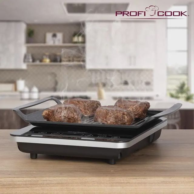 Poficook grille Plaque induction 2w1 ProfiCook PC-ITG 1130