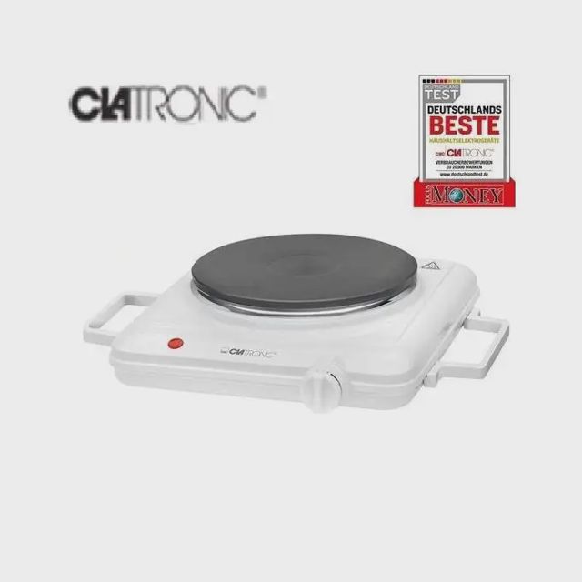 Clatronic Plaque De Cuisson - Ekp 3582 - Blanc