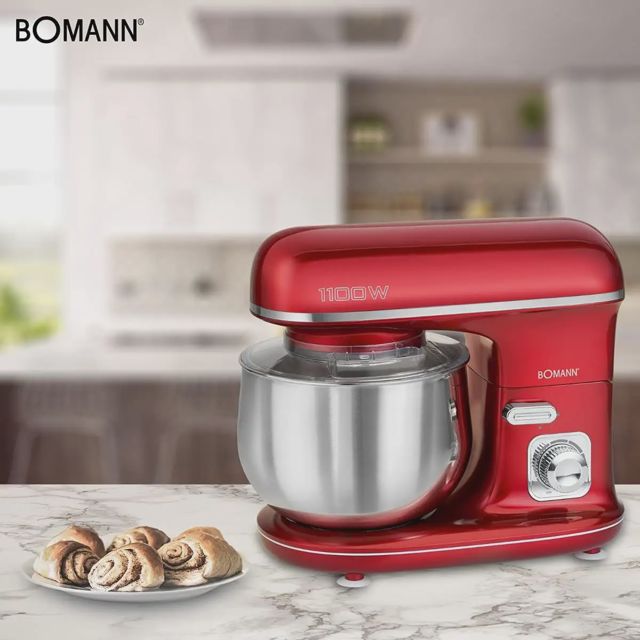 Bomann Robot Petrin 1100 Watts 5 Litres KM6030CB red