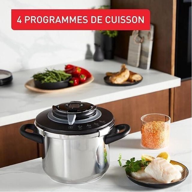 SEB cocotte clipso+ Chef+ 4.5L  4programmes