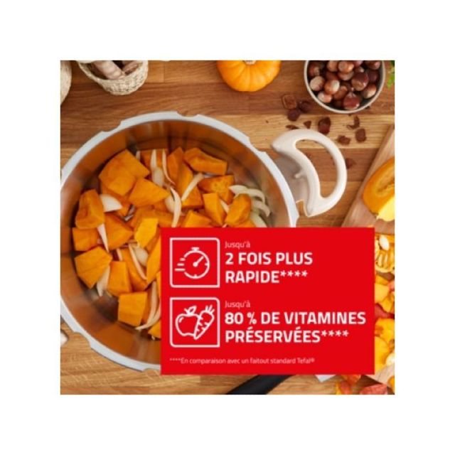 Seb cocotte  clipso minut eco respect  7.5 l