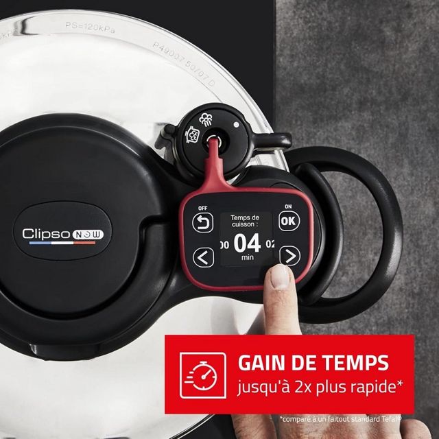 Seb clipso now 7.5L minuteur inteligent P4904850