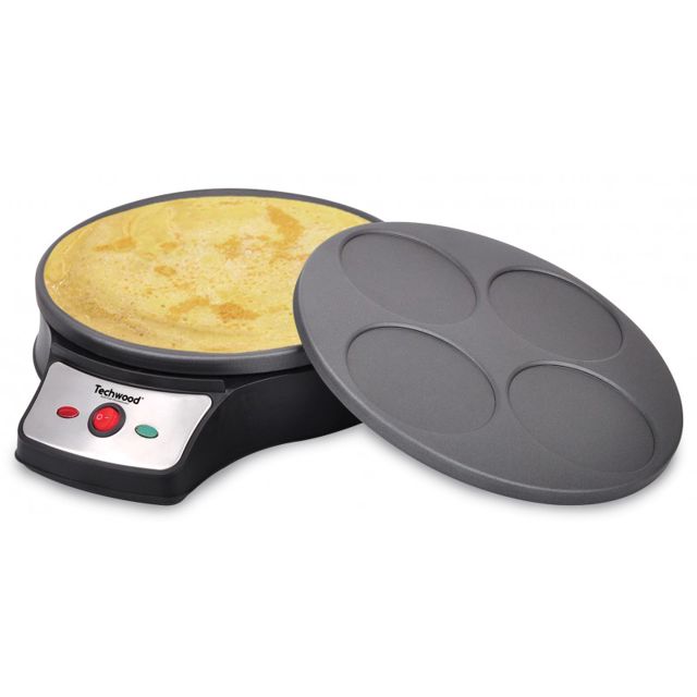 Techwood crêpière inox 2 en 1 TCP-721